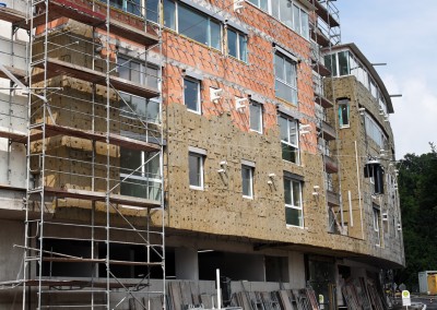 Damga Bauunternehmen, Köln - Leistungen: Fassadendämmung